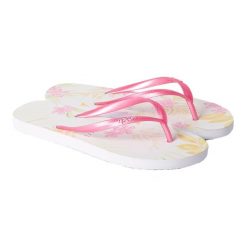 Japonki plażowe damskie Rip Curl Sun Dance 1000. Białe klapki damskie Rip Curl, bez wzorów, sportowe, bez obcasa. Za 59.99 zł.