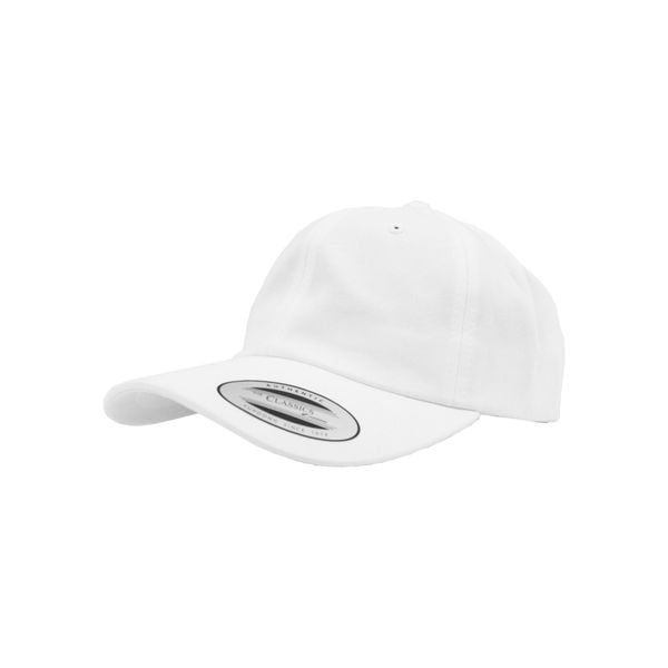 Czapka Flexfit low profile cotton twill. Białe czapki i kapelusze męskie FLEXFIT, bez wzorów, z bawełny, klasyczne. Za 68.60 zł.