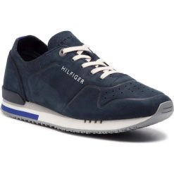 Sneakersy TOMMY HILFIGER - Seasonal Premium Unlined Runner FM0FM02158 Midnight 403. Półbuty na co dzień męskie marki Tommy Hilfiger. Za 539.00 zł.