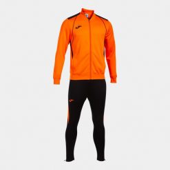 Dziecięcy dres Joma Championship VII. Brązowe spodnie sportowe dla chłopców Joma, bez wzorów, z dresówki, sportowe, na fitness i siłownię. Za 244.95 zł.
