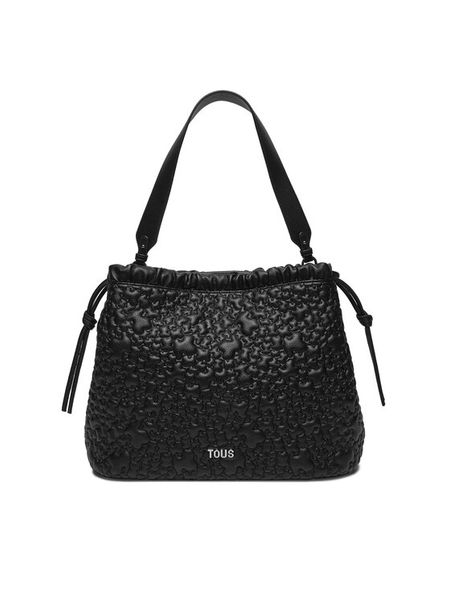 TOUS Torebka Puffy_Bear 2002187051 Czarny. Czarne torebki do ręki damskie tous, bez wzorów, ze skóry, bez dodatków. Za 999.99 zł.