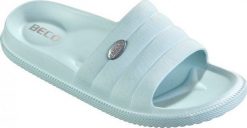 Beco Slippers unisex BECO 90606 888 petrol/aqua 38d. Klapki damskie Beco, bez wzorów, sportowe, bez obcasa. Za 76.11 zł.
