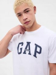 T-SHIRT MĘSKI KOSZULKA 1 BAWEŁNA GAP ATHLETIC 797924 BIAŁY. Białe koszulki sportowe męskie GAP, m, bez wzorów, z bawełny, bez kołnierzyka, bez ramiączek, na fitness i siłownię. Za 180.76 zł.