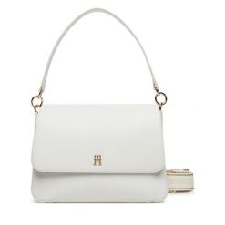 Torebka Tommy Hilfiger. Białe torebki do ręki damskie Tommy Hilfiger, bez wzorów, bez dodatków. Za 419.99 zł.