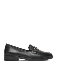 Rieker Loafersy CEO-46262-01 Czarny. Czarne mokasyny damskie Rieker, ze skóry. Za 359.99 zł.