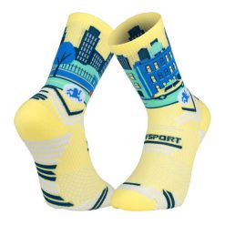 Skarpetki BV Sport Collector DBDB. Żółte skarpety damskie BV SPORT, bez wzorów. Za 114.50 zł.