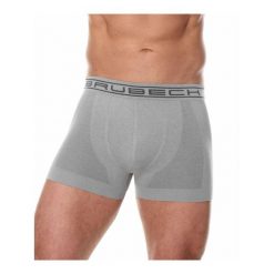 Bokserki męskie bawełniane Brubeck classic COMFORT COTTON. Szare bokserki męskie Brubeck, m, bez wzorów, z bawełny. Za 41.99 zł.