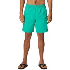 Kąpielówki Backcast III Water Short. Czerwone kąpielówki męskie Columbia, uniwersalny, bez wzorów. W wyprzedaży za 139.00 zł.