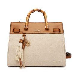 Torebka Liu Jo. Brązowe torebki do ręki damskie Liu Jo, bez wzorów, klasyczne, bez dodatków. Za 679.99 zł.