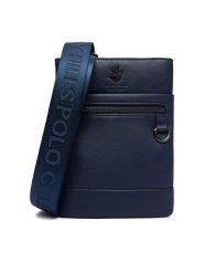 Beverly Hills Polo Club Torebka C-BHPC-L-003-08 Granatowy. Niebieskie saszetki męskie Beverly Hills Polo Club, z materiału. Za 159.99 zł.