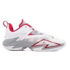 Buty koszykarskie męskie Nike Jordan One Take 3. Białe buty sportowe męskie Nike, z gumy, bez zapięcia, do koszykówki. Za 631.00 zł.