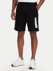 EA7 Emporio Armani Szorty sportowe 7M002421 AF13512 MC001 Czarny Slim Fit. Czarne krótkie spodenki sportowe męskie EA7 Emporio Armani, m, bez wzorów, z bawełny. Za 399.99 zł.