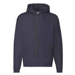 Bluza Męska Premium Z Pełnym Zamkiem Błyskawicznym. Niebieskie bluzy męskie Fruit of the Loom, m, bez wzorów, sportowe, bez kaptura. Za 176.99 zł.