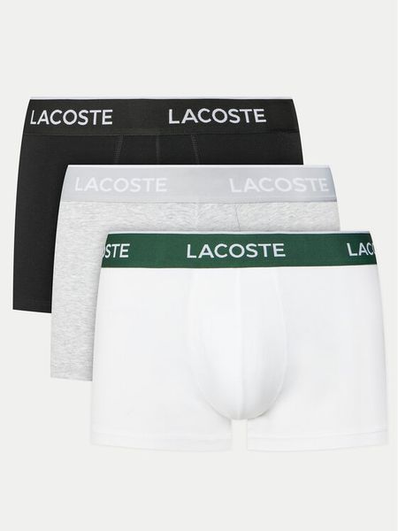 Lacoste Komplet bokserek 5H1300 Kolorowy. Bokserki męskie Lacoste, m, bez wzorów, z bawełny. Za 139.99 zł.