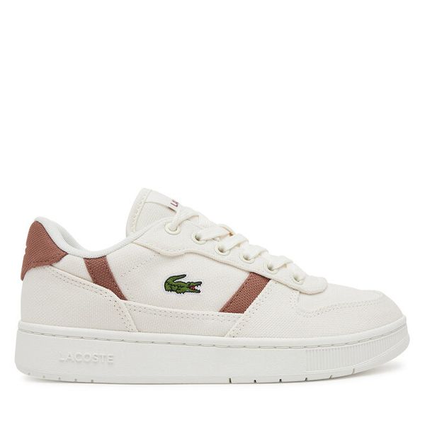Sneakersy Lacoste. Trampki i tenisówki chłopięce Lacoste, bez wzorów, bez zapięcia. Za 189.99 zł.