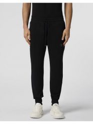 Plein Sport Spodnie dresowe SAFC MJT2788 STE003N Czarny Regular Fit. Czarne spodnie sportowe męskie Plein Sport, m, bez wzorów, z bawełny. Za 509.99 zł.