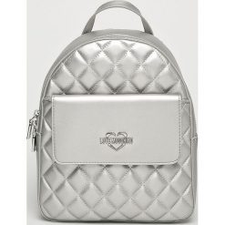 Love Moschino - Plecak. Szare plecaki damskie Love Moschino, z materiału. Za 949.90 zł.