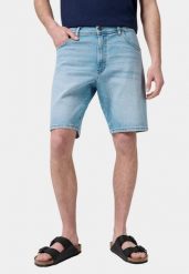 MESKIE SZORTY WRANGLER TEXAS SHORTS SUNRISE 112362338. Szorty męskie Wrangler, bez wzorów, z jeansu. Za 169.99 zł.