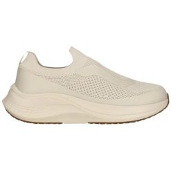 Buty sportowe damskie Endurance Donostia. Białe obuwie sportowe damskie Endurance, bez wzorów, z materiału, na fitness i siłownię. Za 245.00 zł.