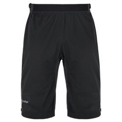 Męskie spodenki softshell Kilpi ALDINE-M. Czarne krótkie spodenki sportowe męskie Kilpi, m, bez wzorów, z softshellu, narciarskie. Za 215.49 zł.