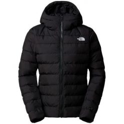 Kurtka turystyczna zimowa damska The North Face W Aconcagua 3 Hoodie. Czarne kurtki damskie The North Face, na zimę, bez wzorów, bez kaptura. Za 839.00 zł.