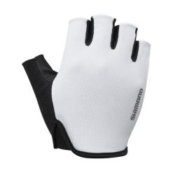 Krótkie rękawice Shimano Airway. Białe rękawiczki męskie Shimano, bez wzorów, sportowe. Za 175.50 zł.