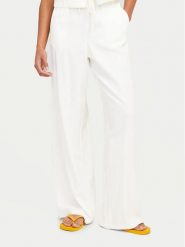JJXX Spodnie materiałowe Breeze 12269769 Biały Wide Leg. Białe spodnie materiałowe damskie JJXX, xs, bez wzorów, z materiału. Za 89.99 zł.