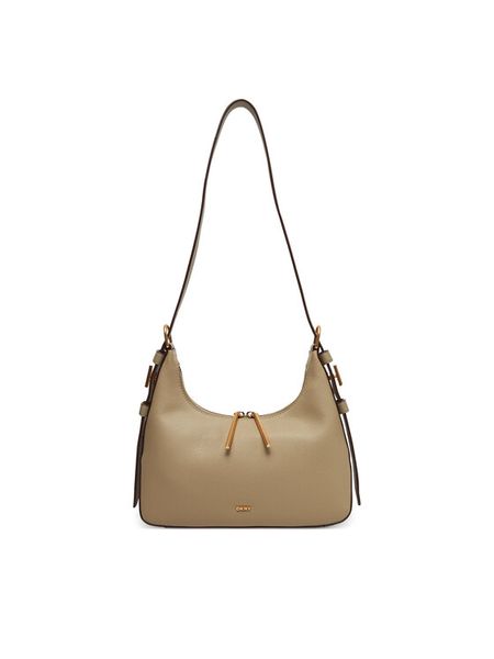DKNY Torebka R44EAI65 Brązowy. Brązowe torebki do ręki damskie DKNY, bez wzorów, ze skóry, bez dodatków. Za 659.99 zł.
