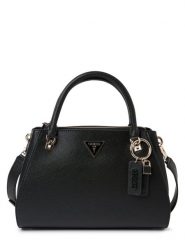 GUESS torba na ramię - Noelle Kobiety Sztuczna skóra czarny, ONE SIZE. Czarne torby na ramię damskie Guess, z aplikacjami, ze skóry, eleganckie, bez dodatków. Za 749.95 zł.