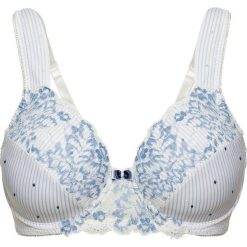 Biustonosz bonprix ecru-niebieski z nadrukiem. Biustonosze marki bonprix. Za 54.99 zł.