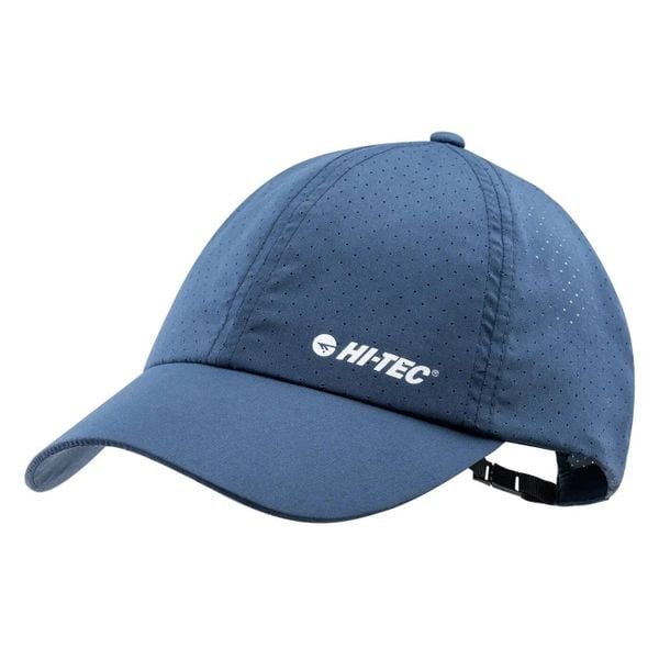 Czapka z daszkiem Hi-Tec Nesis. Niebieskie czapki i kapelusze męskie Hi-tec, bez wzorów, z materiału, klasyczne. Za 53.00 zł.