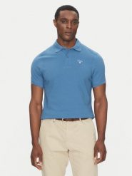 Barbour Polo Original Sports MML0358BU67 Niebieski Tailored Fit. Niebieskie koszulki polo męskie Barbour, m, bez wzorów, z bawełny, bez ramiączek. Za 189.99 zł.