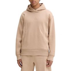 Bluza męska adidas All Szn Fleece. Brązowe bluzy męskie Adidas, m, bez wzorów, z bawełny, bez kaptura. Za 200.99 zł.