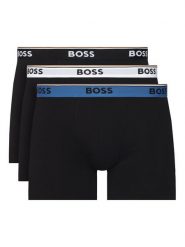 BOSS Komplet bokserek 50554694 Czarny. Czarne bokserki męskie Boss, m, bez wzorów, z bawełny. Za 209.99 zł.
