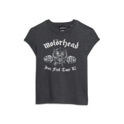 Koszulka damska Superdry Motörhead x Superdry. Czarne t-shirty damskie Superdry., s, bez wzorów, klasyczne, bez kołnierzyka. Za 173.40 zł.