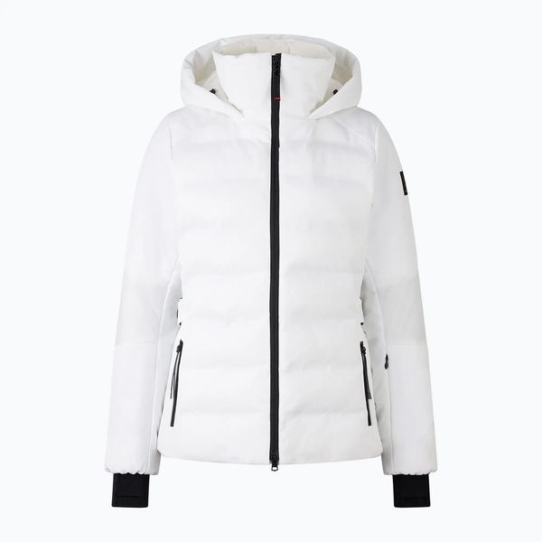 Kurtka narciarska damska BOGNER FIRE+ICE Cadja 2. Białe kurtki damskie na zimę, l, bez wzorów, z elastanu, bez kaptura, narciarskie. Za 2,629.00 zł.