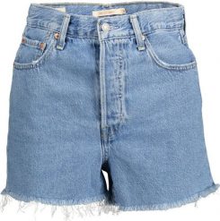 Levi`s SPODENKI JEANSOWE LEVI'S DAMSKIE JASNONIEBIESKIE 29. Szorty sportowe damskie s, bez wzorów, z jeansu, sportowe. Za 214.24 zł.