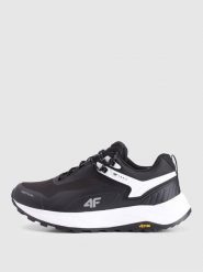 4F Niskie buty trailowe z membraną męskie - czarne 45. Czarne trekkingi męskie 4f. Za 399.99 zł.