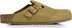 Birkenstock Klapki Birkenstock Boston Corduroy Cork Brown. Brązowe klapki damskie Birkenstock. Za 649.00 zł.
