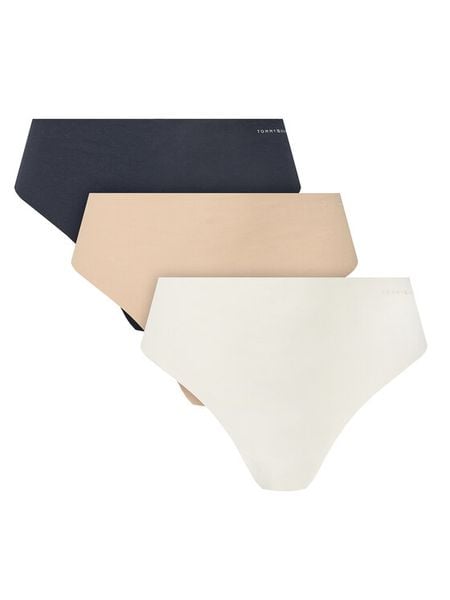 Tommy Hilfiger Komplet stringów UW0UW05969 Kolorowy. Stringi damskie Tommy Hilfiger, l, bez wzorów, z bawełny. Za 119.99 zł.