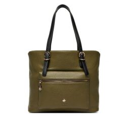 Torebka Beverly Hills Polo Club. Brązowe torebki do ręki damskie Beverly Hills Polo Club, bez wzorów, bez dodatków. Za 249.99 zł.