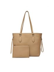 Guess Torebka HWFLNC L5165 Brązowy. Brązowe torebki do ręki damskie Guess, z aplikacjami, ze skóry, bez dodatków. Za 1,079.00 zł.