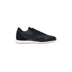 Buty do chodzenia damskie Reebok CL Nylon Slim Txt L. Czarne obuwie sportowe damskie Reebok, bez wzorów, z materiału, trekkingowe. Za 307.00 zł.