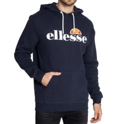 Bluza dresowa męska Ellesse Gottero. Niebieskie bluzy męskie Ellesse, l, bez wzorów, z dresówki, bez kaptura. Za 209.00 zł.