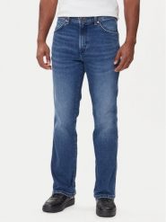 Wrangler Jeansy Wrancher 112373028 Granatowy Slim Fit. Niebieskie jeansy męskie Wrangler. Za 359.99 zł.