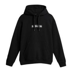 Bluza dresowa męska Napapijri B-box H. Czarne bluzy męskie Napapijri, m, bez wzorów, z dresówki, bez kaptura. Za 249.00 zł.