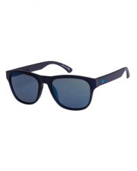 Okulary Quiksilver przeciwsłoneczne Tagger M BYD0 Navy/Flash Blue. Niebieskie okulary przeciwsłoneczne męskie Quiksilver. Za 368.70 zł.