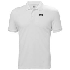 Polo regularne Helly Hansen Lifa Active Solen. Białe koszulki polo męskie Helly Hansen, m, bez wzorów, bez ramiączek. Za 347.00 zł.