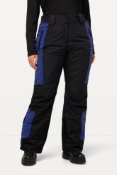 Damskie Spodnie narciarskie element odblaskowy wodoodporne rzep. Czarne spodnie materiałowe damskie Ulla Popken, plus size, bez wzorów, z materiału, sportowe, narciarskie. Za 639.99 zł.