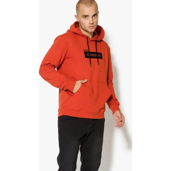 Confront Bluza Twin , pomaranczowy, rozmiar XXL. Brązowe bluzy męskie Confront, m, bez wzorów, z bawełny, bez kaptura. W wyprzedaży za 99.99 zł.